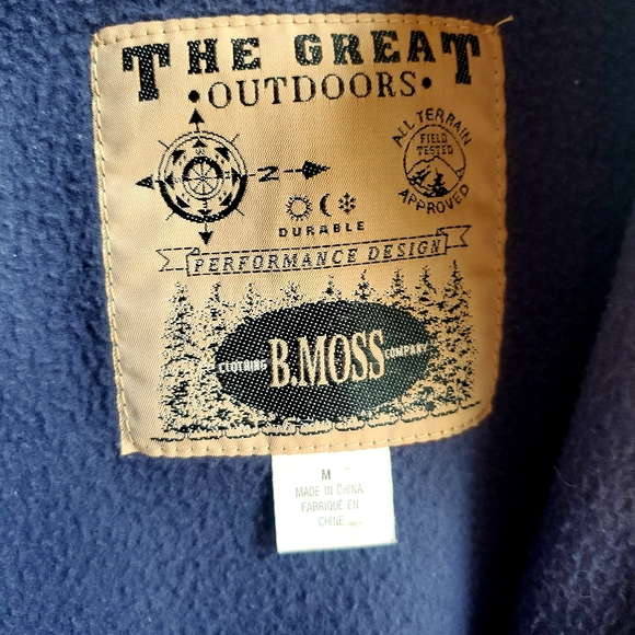 Vintage B Moss The Great Outdoors Jacket Size M - Picture 3 of 3